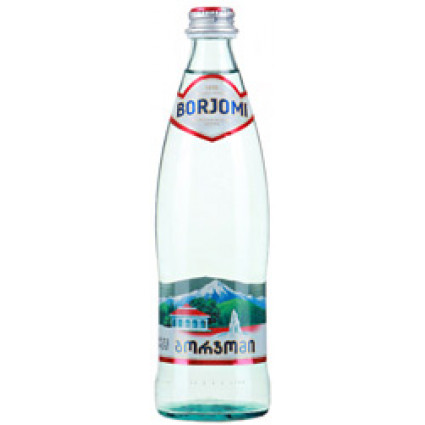 Боржоми минеральная вода ст/б 0,5л*12