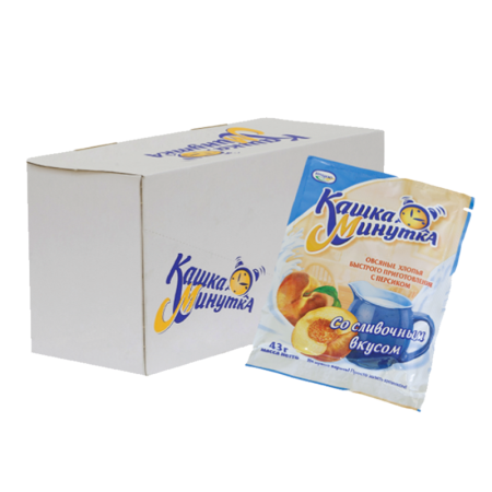 Кашка Минутка Овс хл Вишня  пакет 37г*25